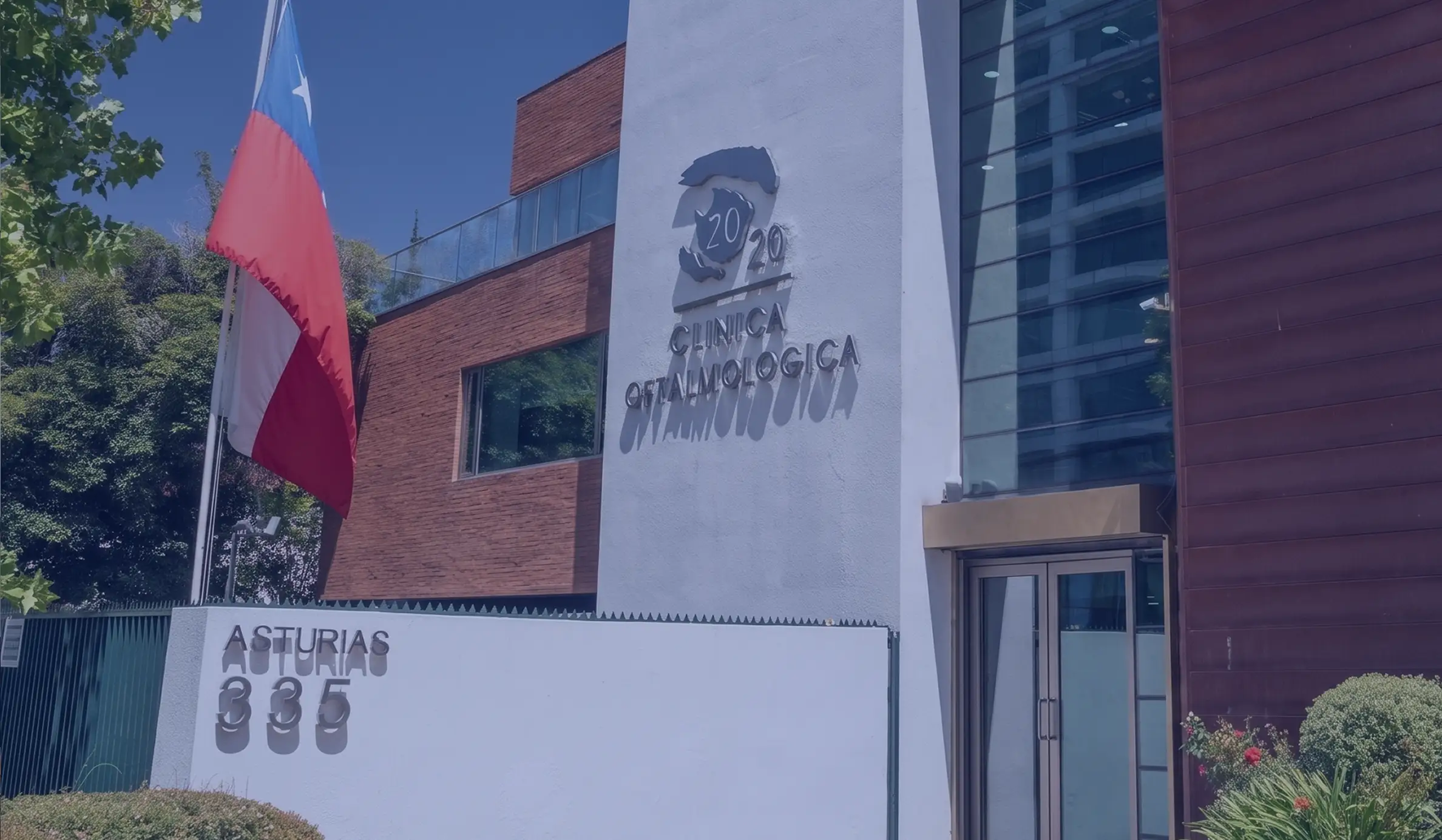 Fachada del Centro Oftalmológico Visum en Las Condes